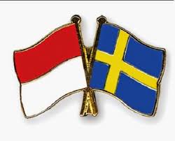 Swedia, nama resminya kerajaan swedia (bahasa swedia: Bendera Swedia Indonesia Mina News