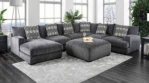 Alto sectional modular reclining sofa with chaise * cup holders and storage (low stock). Cm6587 5 Pc Latitude Run Ruthanne Kaylee Gray Chenille Fabric Sectional Sofa Set With Chaise