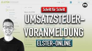 Online händler auflisten a6 quer. Umsatzsteuervoranmeldung 2020 Elster Mein Elster Umsatzsteuervoranmeldung Ausfullen Anleitung Youtube