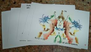 Rorschach Psychodiagnostic Plates Location Chart