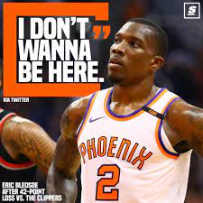 Now, the highest paid player on the team said he doesn't want to be with the team anymore. Thescore Eric Bledsoe Phoenix Suns Facebook