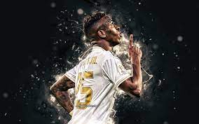 Best vinicius jr wallpaper for fans. Download Wallpapers Vinicius Junior 4k 2020 Real Madrid Fc Brazilian Footballers La Liga Spain Vinicius Jose Paixao De Oliveira Junior Neon Lights Soccer Football Real Madrid Cf Laliga Vinicius Junior 4k For