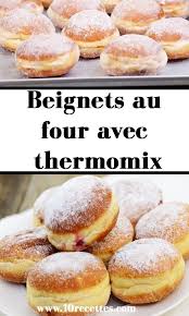 Beignets Au Four Avec Thermomix En 2020 Beignet Au Four Recette Beignet Thermomix Recette Thermomix Dessert