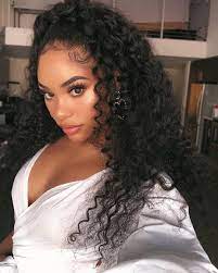 Long Curly Hairstyle Ideas For Black Girl 2020 Deep Wave Hairstyles Hair Beauty Hair Styles