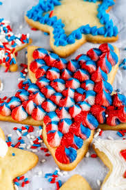 Let cool 3 minutes on the pan, then remove to racks to cool completely. 4th Of July Cookies Easy Decorating Crazy For Crust