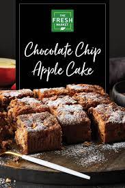 chocolate chip apple cake apple cake recipes chocolate chip apple cake