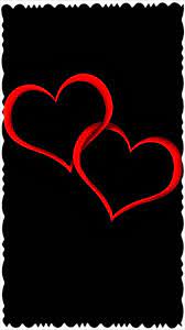 Wallpapers Iphone Android Black Love Animation Wallpaper Heart Wallpaper Iphone Wallpaper