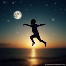 Erog Trying to Jump to the Moon | Stable Diffusion Online