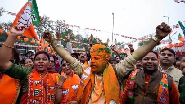 AssemblyElectionsResult : At this stage, it seems like the #BJP will retain  Madhya Pradesh and regain Rajasthan. The fight is closer in Chhattisgarh  and even there BJP is ahead of the Congress (