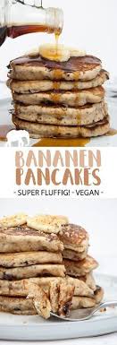 Flauschige Bananenpfannkuchen Mit Schokoladenstucken Vegan Elephantasticvegan De Vegan Banana Bread Vegan Dishes Banana Bread Pancakes