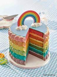 epingle par gracy campos sur recette dessert en 2020 gateau anniversaire facile gateau multicolore idee gateau