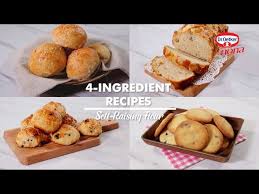 255g vanilla ice cream, softened. Easy 4 Ingredient Recipes With Self Raising Flour Youtube