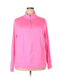 Details About Xersion Women Pink Track Jacket 2 X Plus