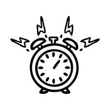 The small hole in one of the tomatoes in the basket set the alarm bells ringing. Line Drawing Cartoon Of A Ringing Alarm Clock Stock Vector Illustration Of Freehand Ringing 150399208
