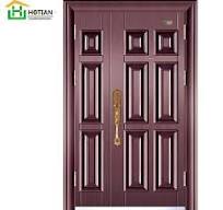 Modern Design Metal 6 Panel One and Half Steel Mon and Son Door