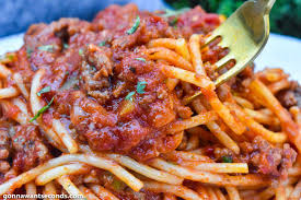 Season with oregano, basil, salt, and pepper. Spaghetti Recipe With Ground Beef Gonna Want Seconds