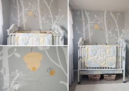 Bumble Bee Nursery Yellow Gray Nursery Baby Room Bee Nursery Bee Nursery Theme