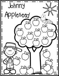Free Johnny Appleseed Color Page Johnny Appleseed Activities Johnny Appleseed Apple Coloring Pages