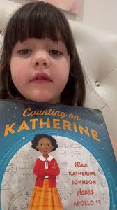 In celebration of #BlackHistoryMonth, Girl Scout Monserrate recommends  reading her favorite book about Katherine Johnson, an African American  mathematician who worked for NASA during the space race ...