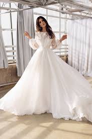 Boho Wedding Gown Long Sleeves Wedding Dress Organza Bridal Etsy Wedding Dress Organza Organza Bridal Wedding Dress Long Sleeve