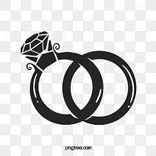 صورة ظلية من خاتم الزواج من الطوب الأسود الخواتم المرسومة كرتون حب القلب png وملف psd للتحميل مجانا wedding ring clipart cartoon clip art heart hands drawing