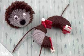 These pom pom sheep are so cute and really simple to make. Igel Basteln 9 Ideen Praktische Vorlagen Zum Ausdrucken Talu De