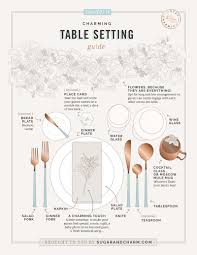 Set the dinner plate in the center of the table setting. How To Set A Table A Guide With Absolutely Everything To Know Sugar And Charm