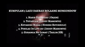 By kisah nusantara november 6, 2016. Download Kumpulan Lagu Daerah Bolaang Mongondow Mp3 Mp4 3gp Flv Download Lagu Mp3 Gratis