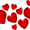 Printable small heart shape template (find your favorite heart outline below). 1