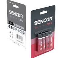 Zinc-carbon battery AAA | SBA R03 4BP AAA | Sencor.com