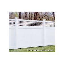 Wood, composite, vinyl, chain link, metal, garden Bufftech Chesterfield Vinyl Fence Panels Westminister Accent Hoover Fence Co