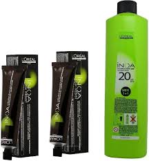 Loreal Inoa Ammonia Free Permanent Colour 5 62 Light Extra