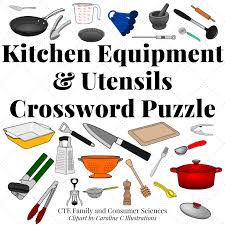 Kitchen gadget brand crossword clue. Kitchen Equipment Utensils Crossword Puzzle Culinary Arts Culinary Arts Culinary Arts Schools Family And Consumer Science