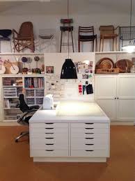 It's a great starting point for craft storage too—like with these paints, scissors, and spools. 40 Best Craft Rooms Mit Ikea Mobeln Craft Mobeln Rooms Mobili Ikea Mobili Ikea