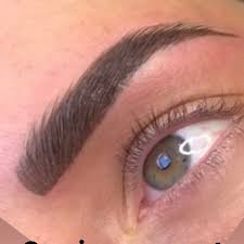 A thin line drawn above the eyebrow looks so much a part of it giving an illusion of. Semi Permanent Eyebrow Tattoo Salon Above Kirkintilloch Facebook