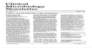 Culture And Identification Of Dermatophytes Pdf Document