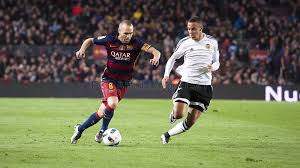Valencia's cause was not helped when defender shkodran mustafi was sent off for fouling messi in the first half. Pin On Games 2015 16