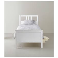 Hemnes Rama Lozka Biala Bejca Luroy 120x200 Cm Zamow Dzis Ikea Hemnes Bed Bed Frame Ikea Hemnes Bed