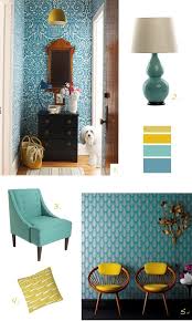 Color Mix Teal And Mustard Fellow Creatives Deco Maison Chambre Moutarde Deco Interieure