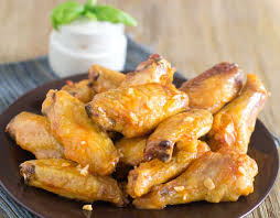 Once defrosted this is a good wings recipe: How To Bake Chicken Wings That Are Sooo Crispy The Cookful