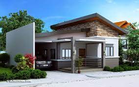Renting a room with homestay in philippines offers host family accommodation, ideal for all types of travel including tourists, students, gap year, interns or city break. Modern Three Bedroom Small House Design Ulric Home One Storey House Simple House Plans Simple House