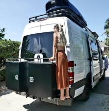 Image May Contain People Standing Sky And Outdoor Van Life Sprinter Mercedes Van