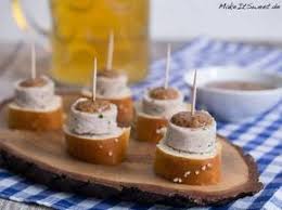 Weisswurst Happchen Zum Oktoberfest Rezept Makeitsweet De Bayrische Rezepte Fingerfood Party Happchen