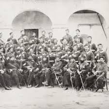 19th Century Print of British Army ...