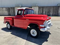 Image result for Flame Red 1955 GMC