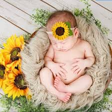 Anibabee Headbands Accessories Sunflower Headband Baby Headband Flower Headband Poshmark