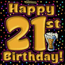 Happy 21st birthday granddaughter gif. Happy 21st Gifs Tenor