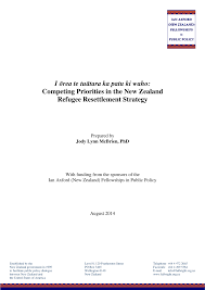 Check spelling or type a new query. Pdf I Årea Te Tuatara Ka Patu Ki Waho Competing Priorities In The New Zealand Refugee Resettlement Strategy