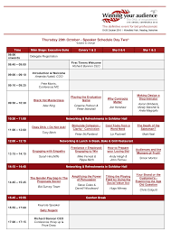 Thursday 20th October