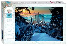 In this image, you can plainly see the castle rising above the land in attempts to overtake the. Step Puzzle 1000 Pieces Bavaria Neuschwanstein Castle 1001puzzle Com